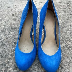 Forever 21 blue heels